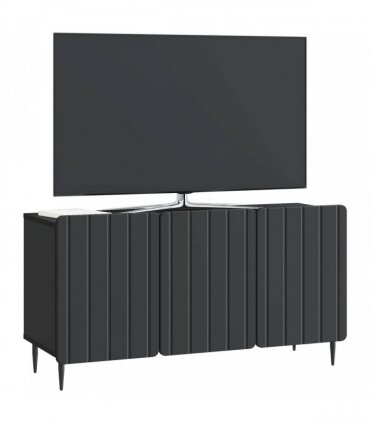 vidaXL TV Cabinet Black 99 x 34.5 x 52 cm Engineered Wood