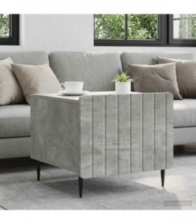 vidaXL Coffee Table Concrete Grey 49 x 50 x 42 cm Engineered Wood
