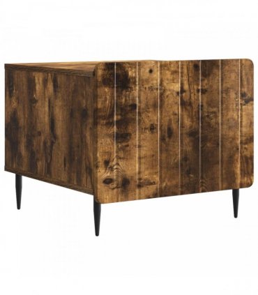 vidaXL Coffee Table Smoked Oak 49 x 50 x 42 cm Engineered Wood