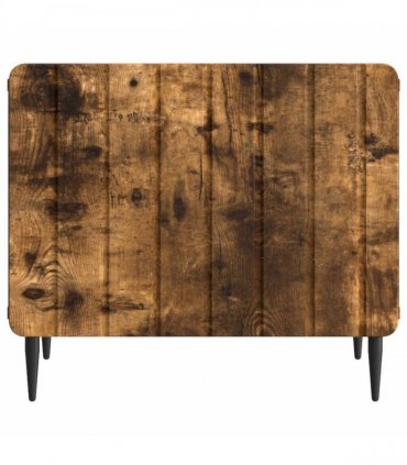 vidaXL Coffee Table Smoked Oak 49 x 50 x 42 cm Engineered Wood