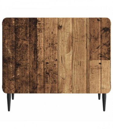 vidaXL Coffee Table Old Wood 49 x 50 x 42 cm Engineered Wood