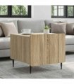 vidaXL Coffee Table Sonoma Oak 49 x 50 x 42 cm Engineered Wood
