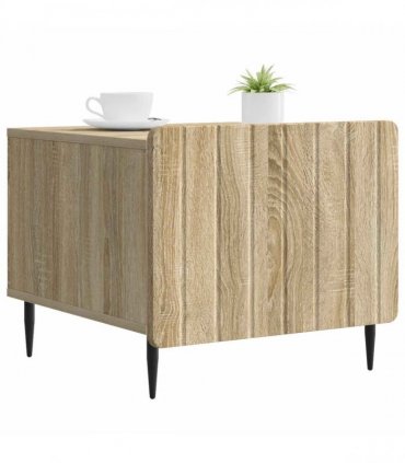 vidaXL Coffee Table Sonoma Oak 49 x 50 x 42 cm Engineered Wood