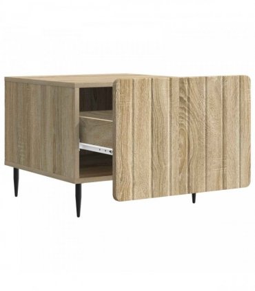 vidaXL Coffee Table Sonoma Oak 49 x 50 x 42 cm Engineered Wood