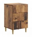 vidaXL Bedside Cabinet Old Wood 43 x 41 x 66.5 cm Engineered Wood — V0672158364