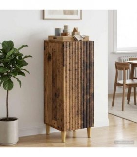 vidaXL Sideboard Old Wood 33 x 34.5 x 90 cm Engineered Wood — V0672158377
