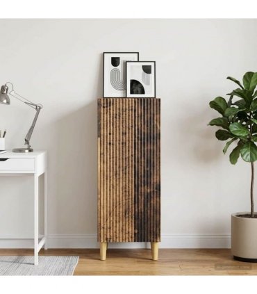 vidaXL Sideboard Old Wood 33 x 34.5 x 90 cm Engineered Wood — V0672158377