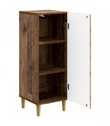 vidaXL Sideboard Old Wood 33 x 34.5 x 90 cm Engineered Wood — V0672158377