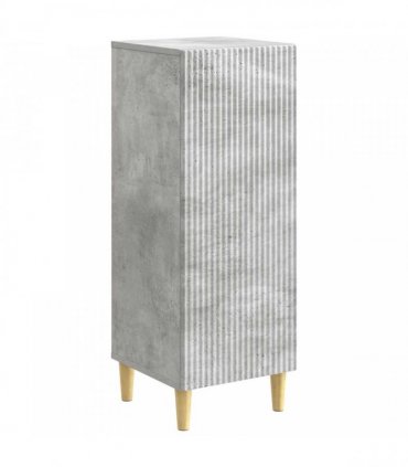 vidaXL Sideboard Concrete Grey 33 x 34.5 x 90 cm Engineered Wood — V0672158378