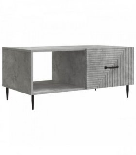 vidaXL Coffee Table Concrete Grey 90 x 50 x 40 cm Engineered Wood — V0672158409