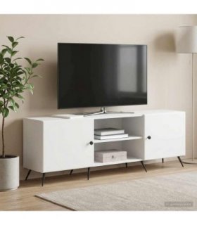 vidaXL TV Cabinet White 150 x 31 x 50 cm Engineered Wood