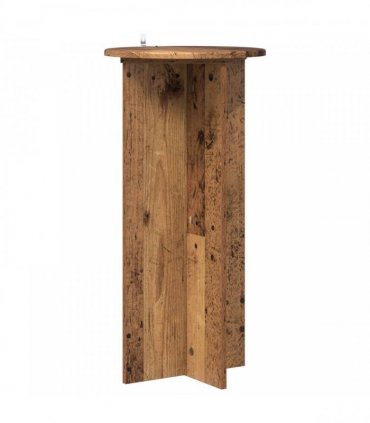 vidaXL Plant Stand 2 pcs Old Wood 40 x 40 x 80 cm Engineered Wood