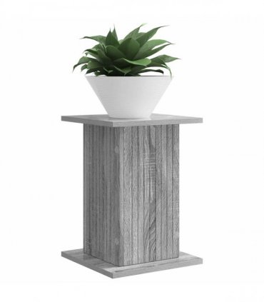 vidaXL Plant Stand 2 pcs Grey Sonoma 30.5 x 30 x 43 cm Engineered Wood