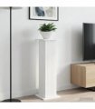 vidaXL Plant Stand 2 pcs High Gloss White 30.5 x 30 x 100.5 cm