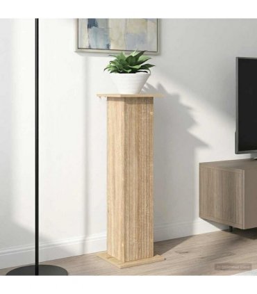 vidaXL Plant Stand 2 pcs Sonoma Oak 30.5 x 30 x 100.5 cm