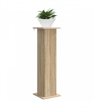 vidaXL Plant Stand 2 pcs Sonoma Oak 30.5 x 30 x 100.5 cm