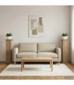 vidaXL Plant Stand 2 pcs Artisan Oak 30.5 x 30 x 100.5 cm
