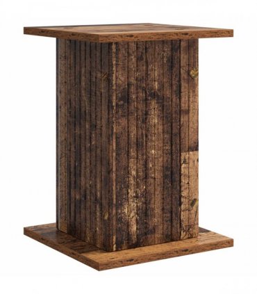 vidaXL Plant Stand 2 pcs Old Wood 30.5 x 30 x 43 cm Engineered Wood