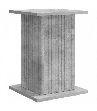 vidaXL Plant Stand 2 pcs Concrete Grey 30.5 x 30 x 43 cm