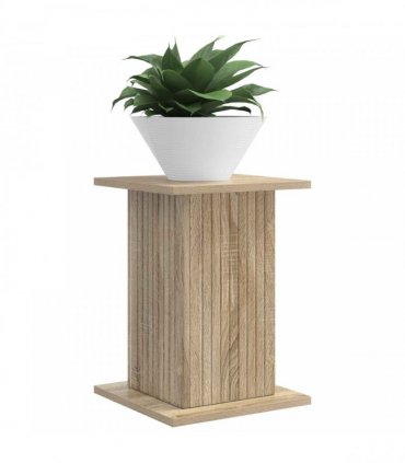 vidaXL Plant Stand 2 pcs Sonoma Oak 30.5 x 30 x 43 cm Engineered Wood