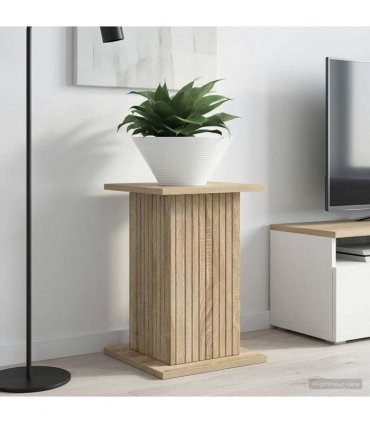 vidaXL Plant Stand 2 pcs Sonoma Oak 30.5 x 30 x 43 cm Engineered Wood