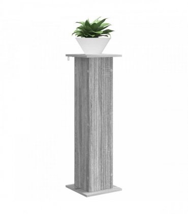 vidaXL Plant Stand 2 pcs Grey Sonoma 30.5 x 30 x 100.5 cm
