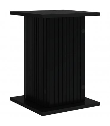vidaXL Plant Stand 2 pcs Black 30.5 x 30 x 43 cm Engineered Wood
