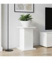 vidaXL Plant Stand 2 pcs High Gloss White 30.5 x 30 x 43 cm
