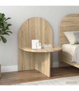vidaXL Bedside Table 2 pcs Sonoma Oak 48 x 49 x 65 cm Engineered Wood