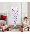 vidaXL Artificial Christmas Tree with Stand White 120 cm PVC and Steel — Colour: Lilac — V0672158846