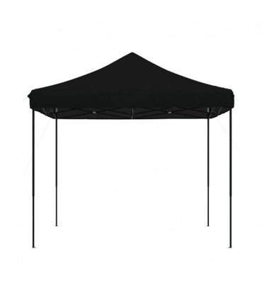 vidaXL Foldable Party Tent Pop-Up Black 292x292x315 cm — Model: without sidewall