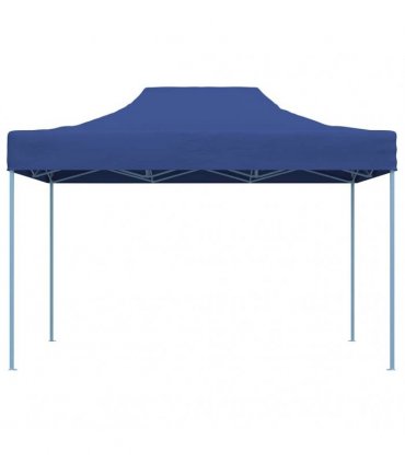 vidaXL Party tents 17 pcs Blue with Blue Frame Oxford Fabric — Model: without sidewall