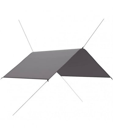 vidaXL Outdoor Tarp 3x2.85 m Grey — Size: 3 x 2.85 m