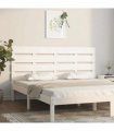 vidaXL Headboard White 180x3x80 cm Solid Wood Pine