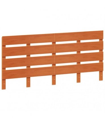 vidaXL Headboard Wax Brown 180 cm Solid Wood Pine