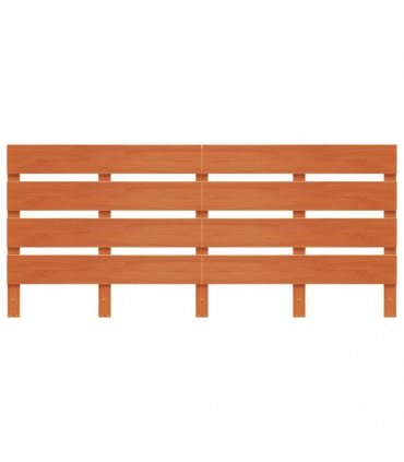 vidaXL Headboard Wax Brown 180 cm Solid Wood Pine
