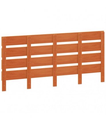 vidaXL Headboard Wax Brown 180 cm Solid Wood Pine