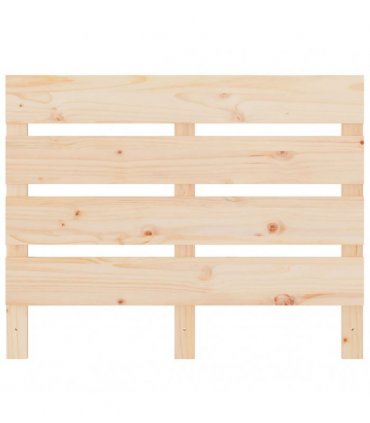 vidaXL Headboard 90x3x80 cm Solid Wood Pine — Colour: Natural