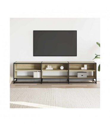 vidaXL TV Cabinet Sonoma Oak 180x40x46 cm Engineered Wood