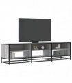vidaXL TV Cabinet Grey Sonoma 180x40x46 cm Engineered Wood