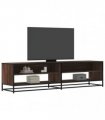 vidaXL TV Cabinet Brown Oak 180.5x40x46 cm Engineered Wood