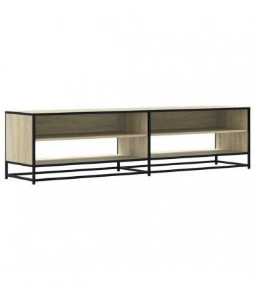 vidaXL TV Cabinet Sonoma Oak 180.5x40x46 cm Engineered Wood