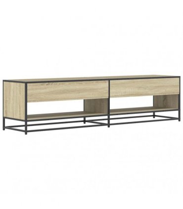 vidaXL TV Cabinet Sonoma Oak 180.5x40x46 cm Engineered Wood