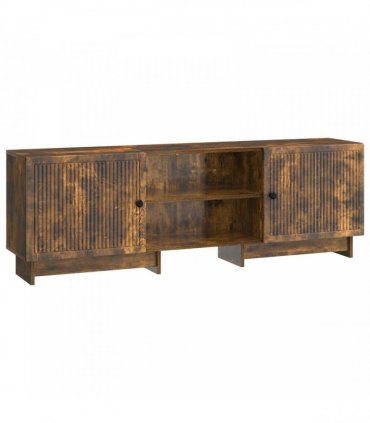 vidaXL TV Cabinet Smoked Oak 150 x 31 x 50 cm Engineered Wood — V0672168142