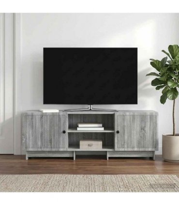 vidaXL TV Cabinet Grey Sonoma 150 x 31 x 50 cm Engineered Wood — V0672168143