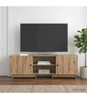 vidaXL TV Cabinet Artisan Oak 150 x 31 x 50 cm Engineered Wood — V0672168144