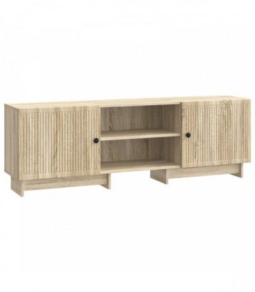 vidaXL TV Cabinet Sonoma Oak 150 x 31 x 50 cm Engineered Wood — V0672168146