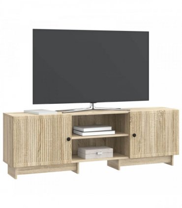 vidaXL TV Cabinet Sonoma Oak 150 x 31 x 50 cm Engineered Wood — V0672168146