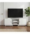vidaXL TV Cabinet High Gloss White 150 x 31 x 50 cm Engineered Wood — V0672168147