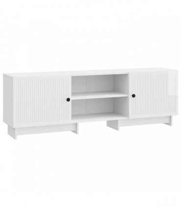 vidaXL TV Cabinet High Gloss White 150 x 31 x 50 cm Engineered Wood — V0672168147